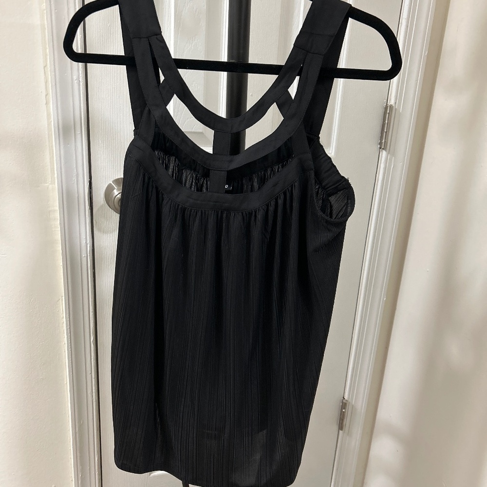 Cage Neck Top